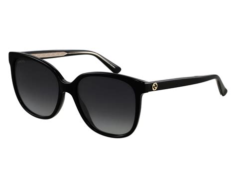 gucci gg 3819 s black black crystal dark gray gradient 